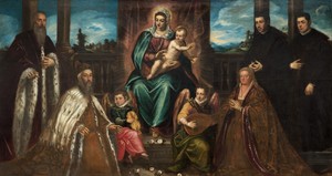 Doge Alvise Mocenigo and Family before the Madonna and Child