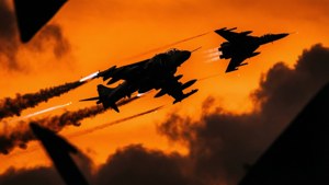 Dogfight Silhouette