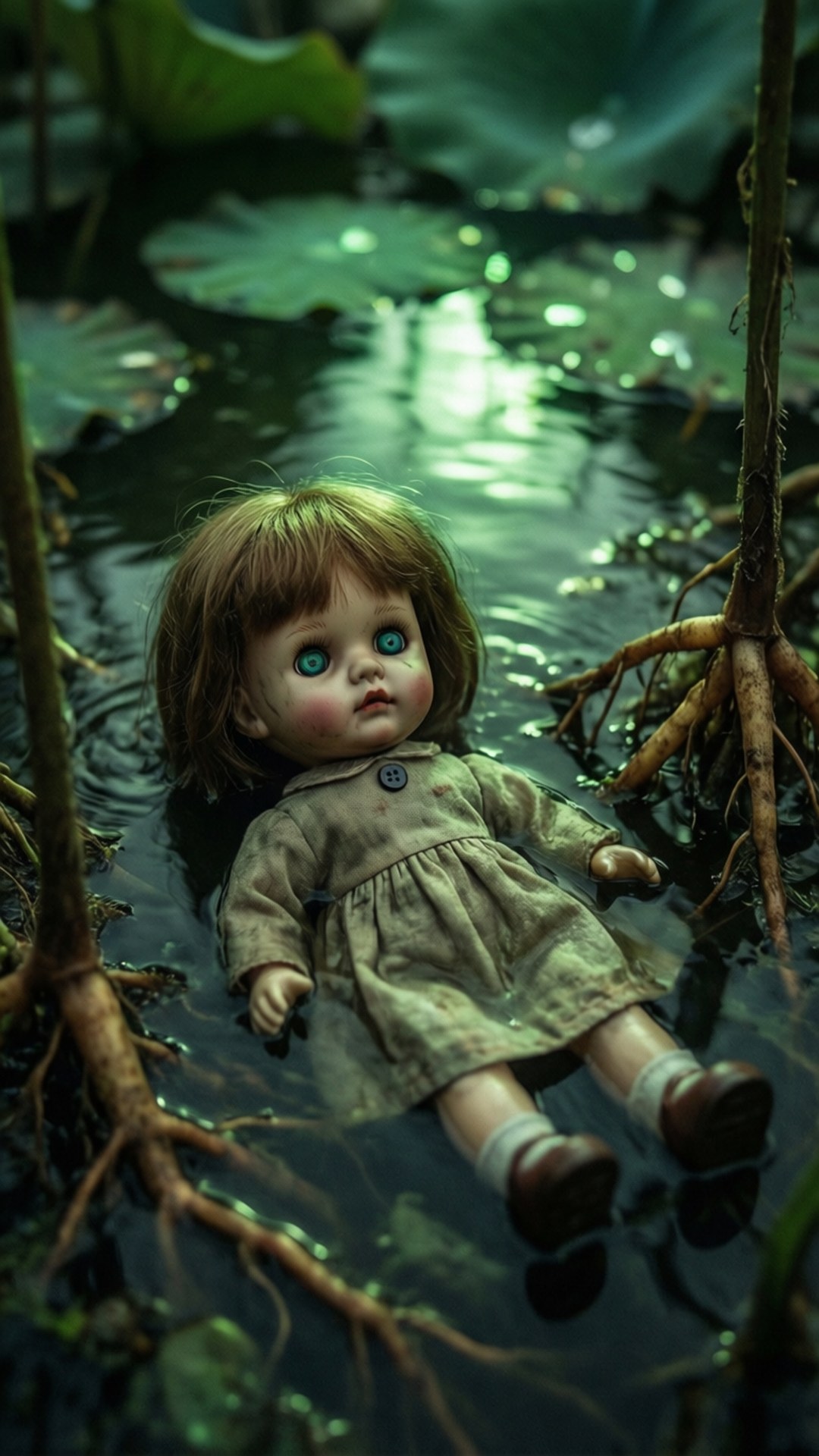 Doll in the Swamp by Wallpapers.art Studio