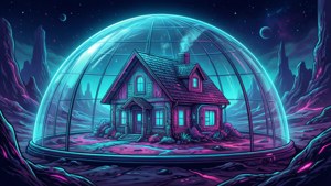 Dome House Alien World