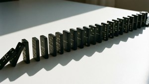 Domino Shadows Afternoon
