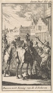 Don Pablo (Buscon) op een paard