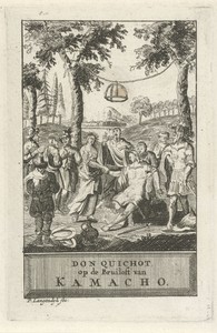 Don Quichot op de bruiloft van Kamacho