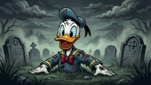 Donald Zombie Graveyard