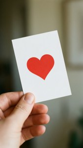 Donation Card Close-up