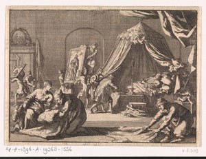 Dood van Christoph Bernhard von Galen, bisschop van Münster, 1678