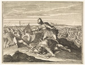 Dood van Saul op het gebergte te Gilboa