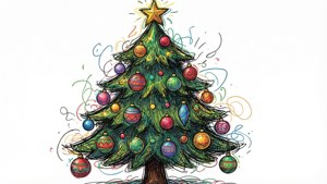 Doodle Christmas Tree