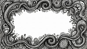 Doodle Ink Border