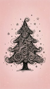 Doodle Swirl Tree