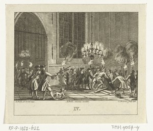 Doodskist van Daniël Raap wordt 's nachts in de Oude Kerk begraven