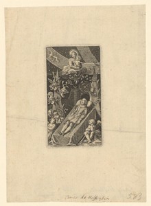 Doodsportret van Georg Wilhem Graaf von Helfenstein