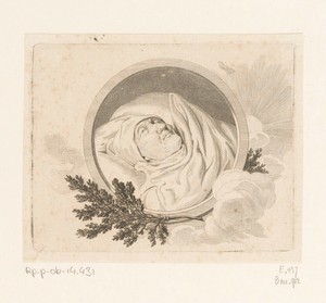 Doodsportret van Jean Barez