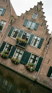 Dordrecht Canal House Detail