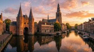 Dordrecht Golden Hour Panorama
