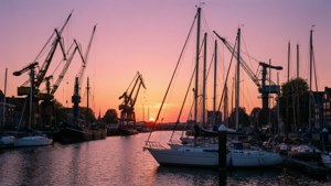 Dordrecht Harbor Sunset