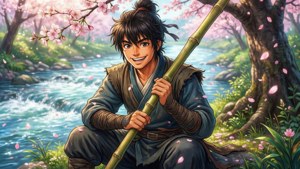 Dororo's Joyful Moment