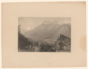 Dorp van Waldenzen in de Alpen
