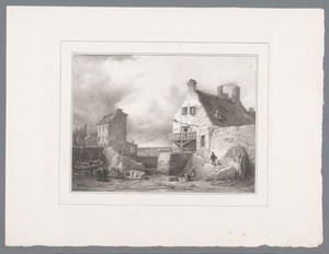 Dorpsgezicht aan de kust