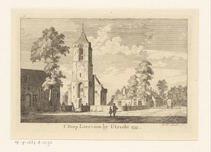 Dorpsgezicht te Leersum, 1755