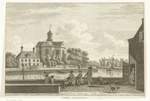 Dorpsgezicht te Ouderkerk aan de Amstel