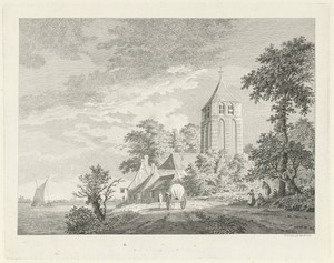 Dorpsgezicht te Varik, 1759