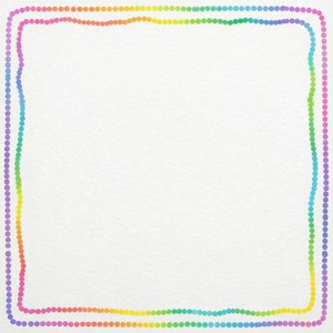 Dotted Rainbow Border