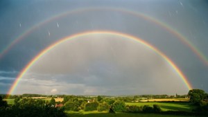 Double Rainbow Countryside