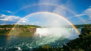 Double Rainbow Falls