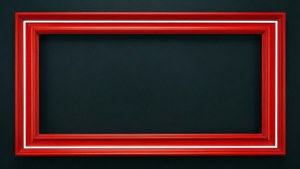 Double Red White Line Border