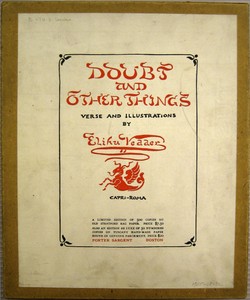 Doubt and other things...