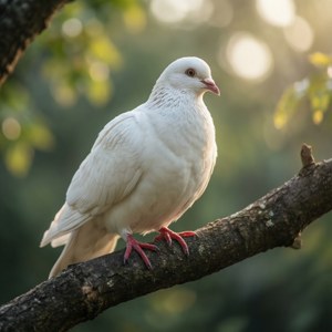 Dove in Morning