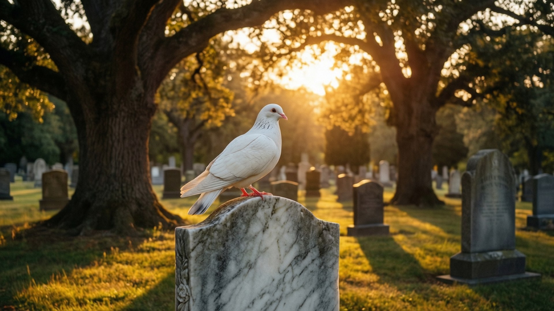 Dove of Eternal Peace by Wallpapers.art Studio