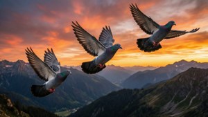 Doves Over Mountains