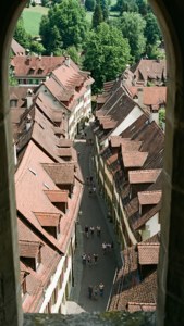 Down from Aarau Tower