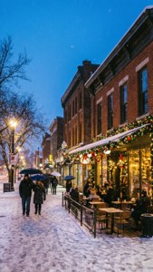 Downtown Winter Glow