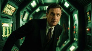 Dr. Smith in the Corridor