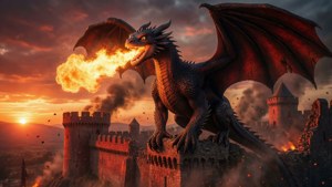 Dracarys Over King's Landing