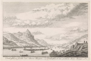 Drachenfels, aan de oever van de Rijn