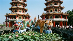 Dragon and Tiger Pagodas