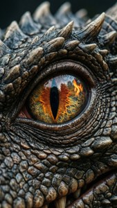 Dragon Eye Close-Up