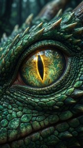 Dragon Eye Close-Up