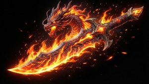 Dragon Fire Gacha Knife