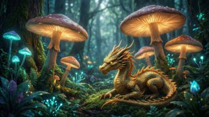 Dragon in the Woods