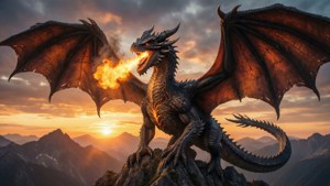 Dragon of the Sunset