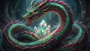 Dragon Ouroboros Gem