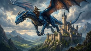 Dragon Over Castle