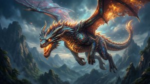 Dragon Over Mountains
