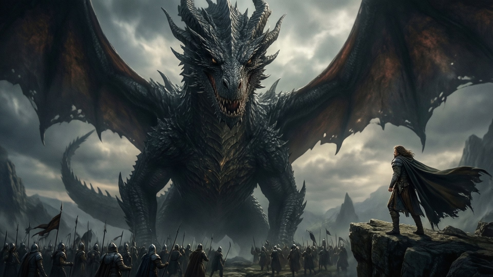 Dragon's Challenge by Wallpapers.art Studio