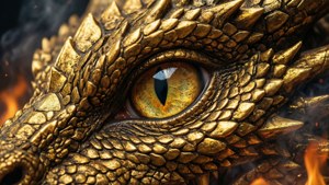 Dragon's Eye Close-Up
